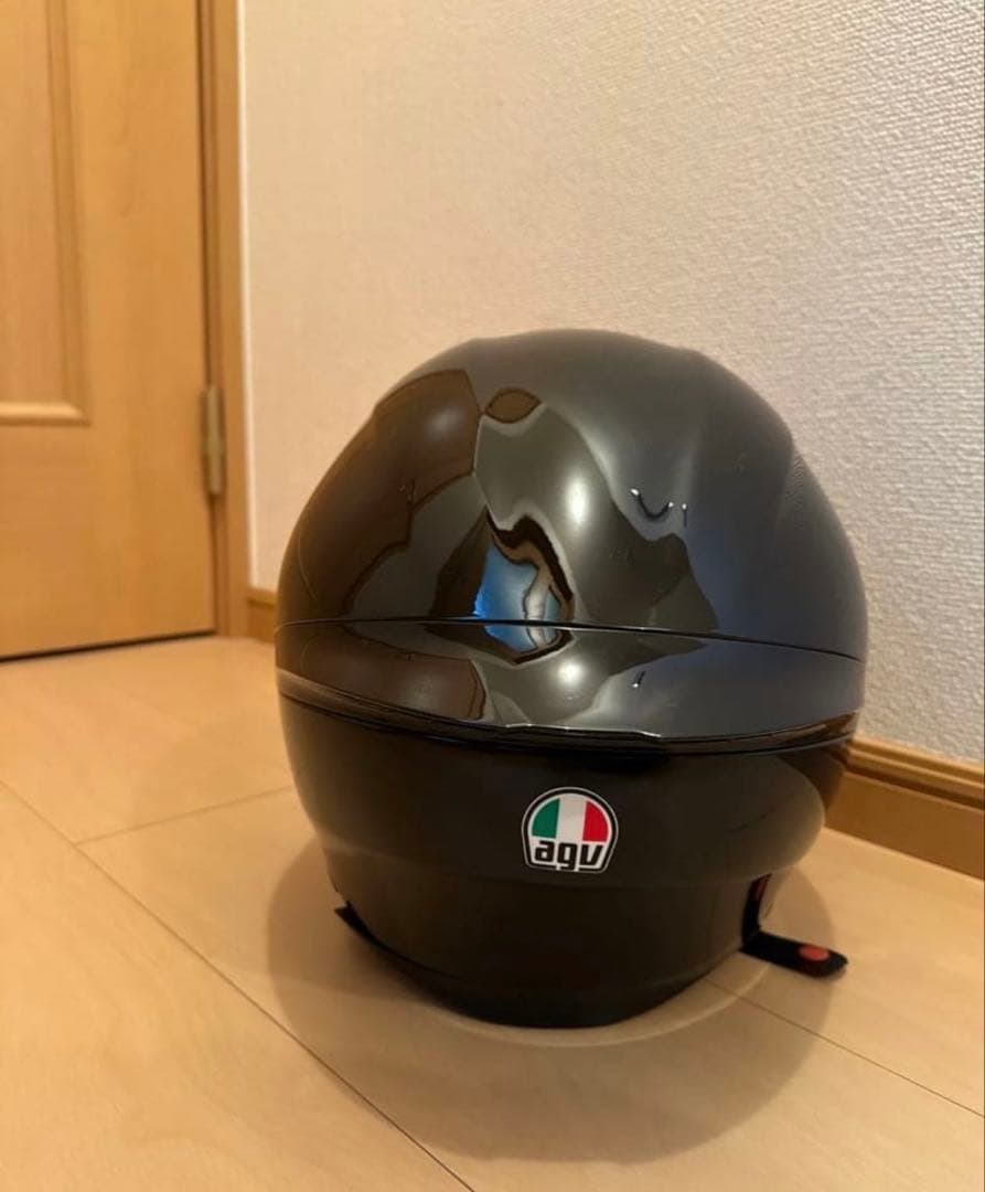 AGV フルフェイスヘルメット ブラック ミラーシールド
