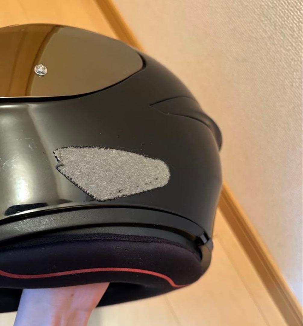 AGV フルフェイスヘルメット ブラック ミラーシールド