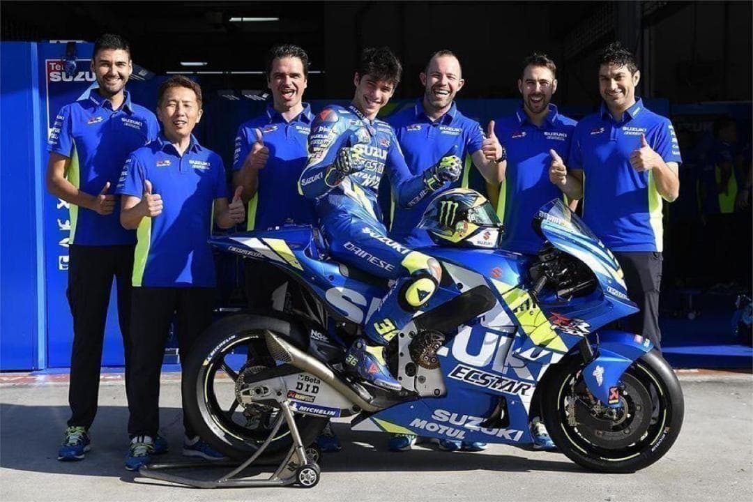 【SUZUKI ECSTAR】motoGP 公式 フリース XXLサイズ