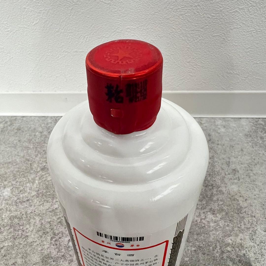 未開栓 貴州芽台酒 マオタイ酒 2019年 500ml 天女ラベル 約980g