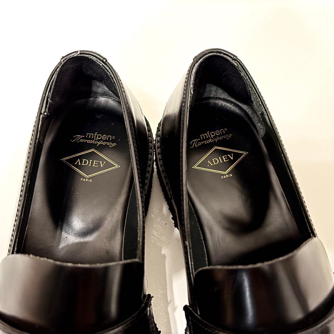 【美品】定価74800円 ADIEV CLASSIC TYPE 5 ローファー
