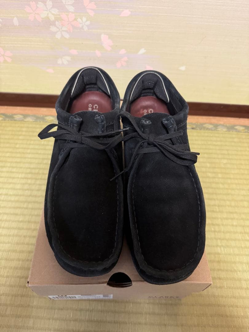 Clarks ワラビー GOREーTEX ブラック