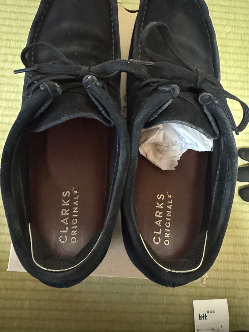 Clarks ワラビー GOREーTEX ブラック