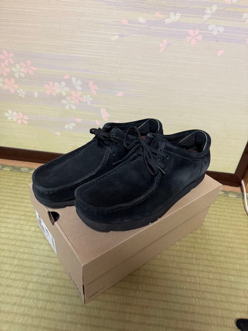Clarks ワラビー GOREーTEX ブラック