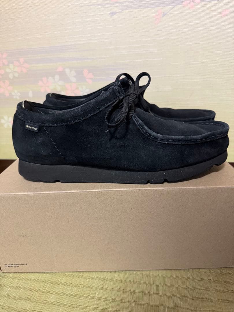 Clarks ワラビー GOREーTEX ブラック