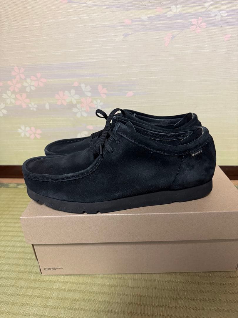 Clarks ワラビー GOREーTEX ブラック