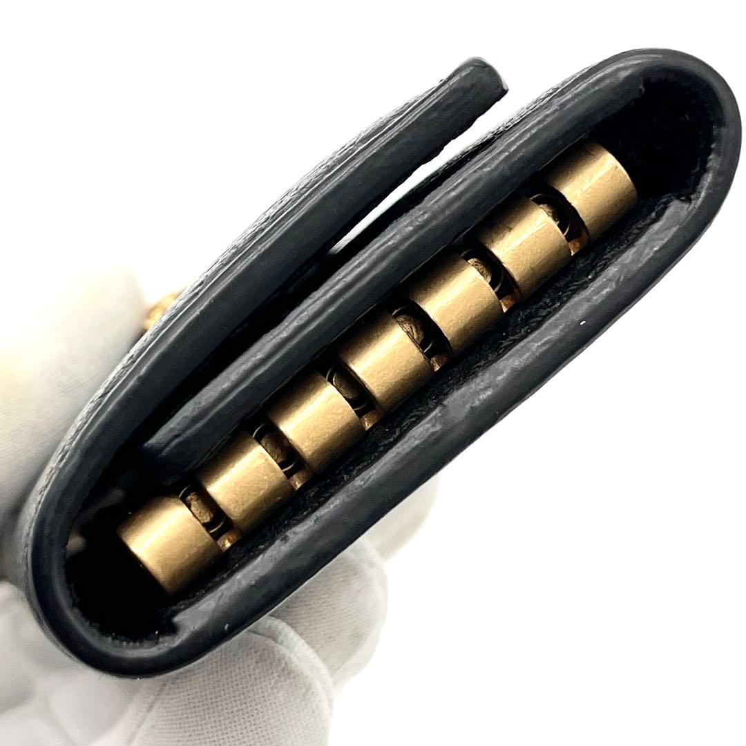 【極美品】GUCCI グッチ アニマリエ ビー バーティカルキーケース 蜂 6連