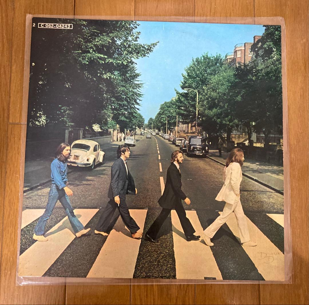 稀少フランスオリジナル初回Abbey Road Beatlesビートルズレコード