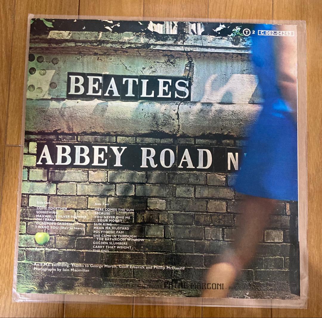 稀少フランスオリジナル初回Abbey Road Beatlesビートルズレコード