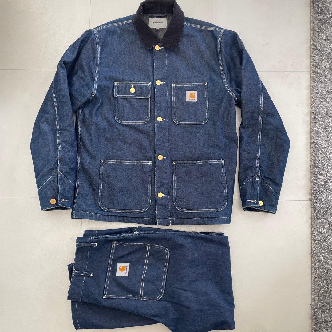 carhartt wip カバーオール シンプルパンツ セットアップ 希少