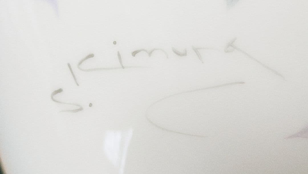 ノリタケ　薔薇柄　花瓶　高さ約31cm　木村義一サイン入り　昭和レトロ