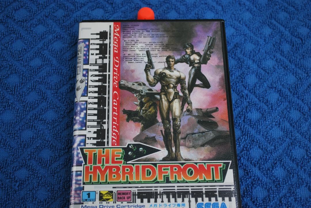 メガドライブソフト中古動作品「ハイブリッド・フロント」の出品です。