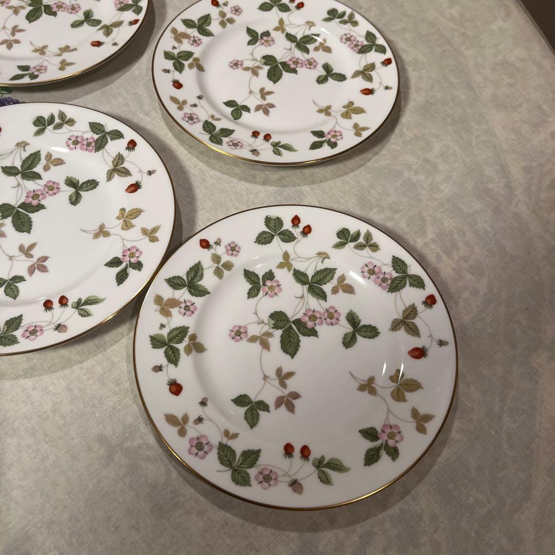 WEDG WOODワイルドストロベリー プレート6枚セット