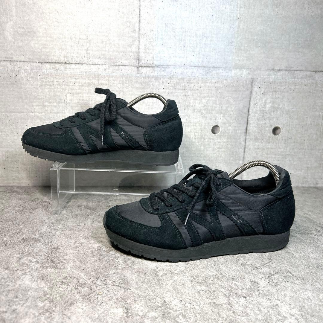 極美品【MIZUNO】マーガレットハウエル/コラボスニーカー/37/日本製/黒