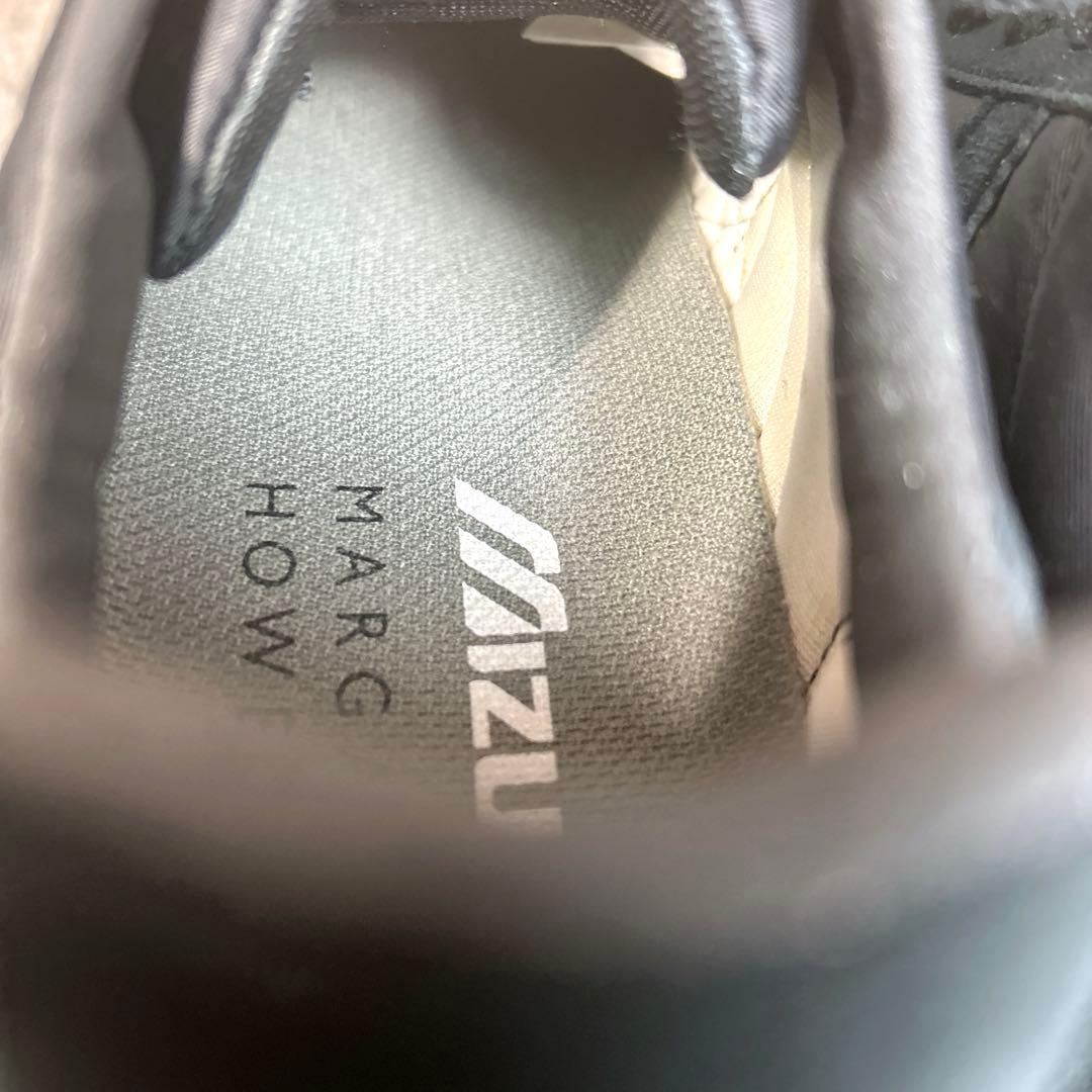 極美品【MIZUNO】マーガレットハウエル/コラボスニーカー/37/日本製/黒