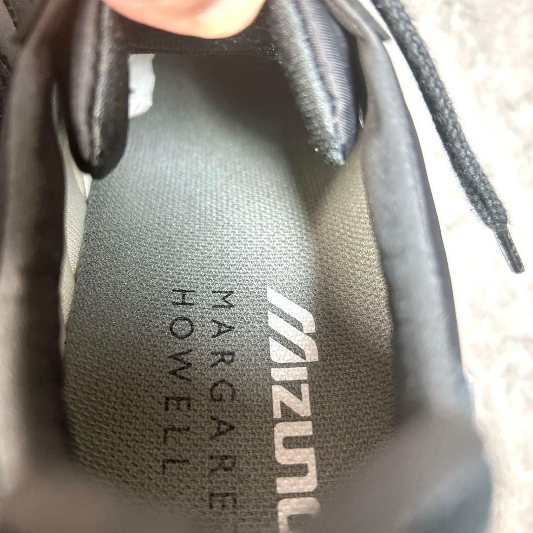 極美品【MIZUNO】マーガレットハウエル/コラボスニーカー/37/日本製/黒