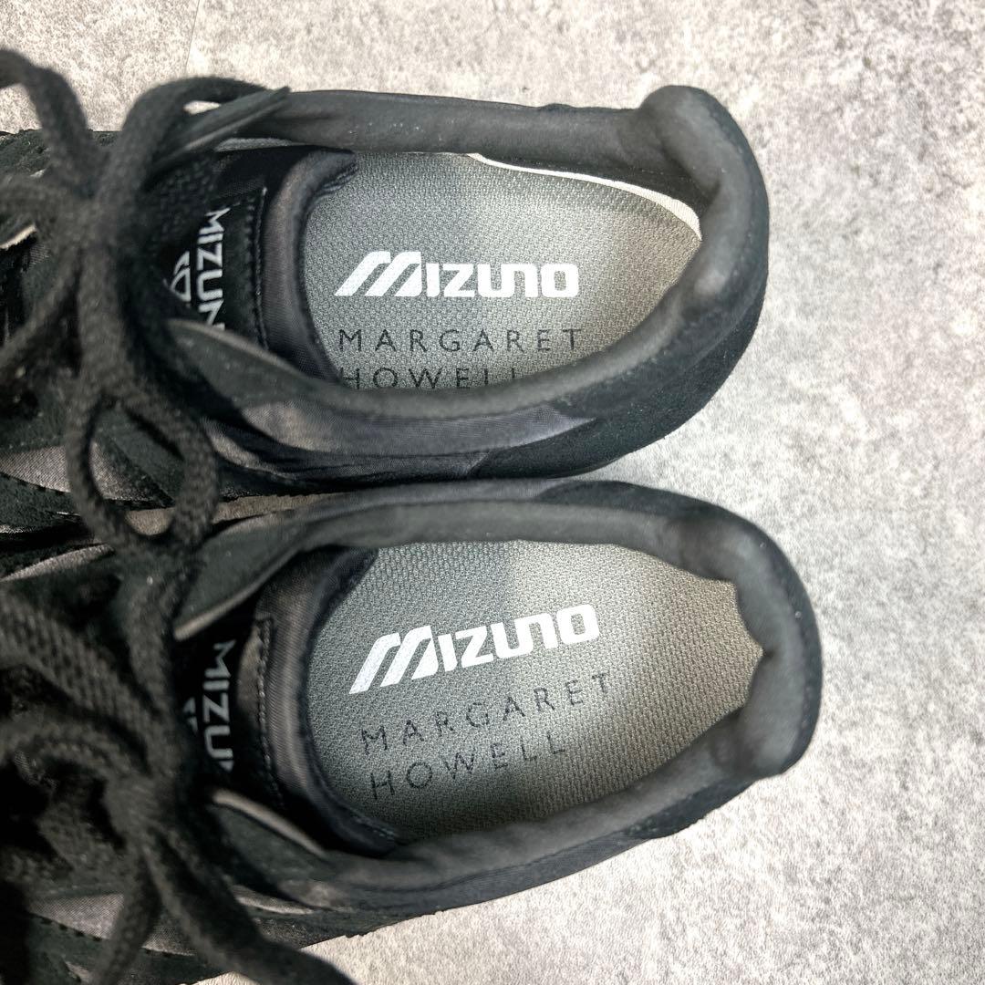 極美品【MIZUNO】マーガレットハウエル/コラボスニーカー/37/日本製/黒