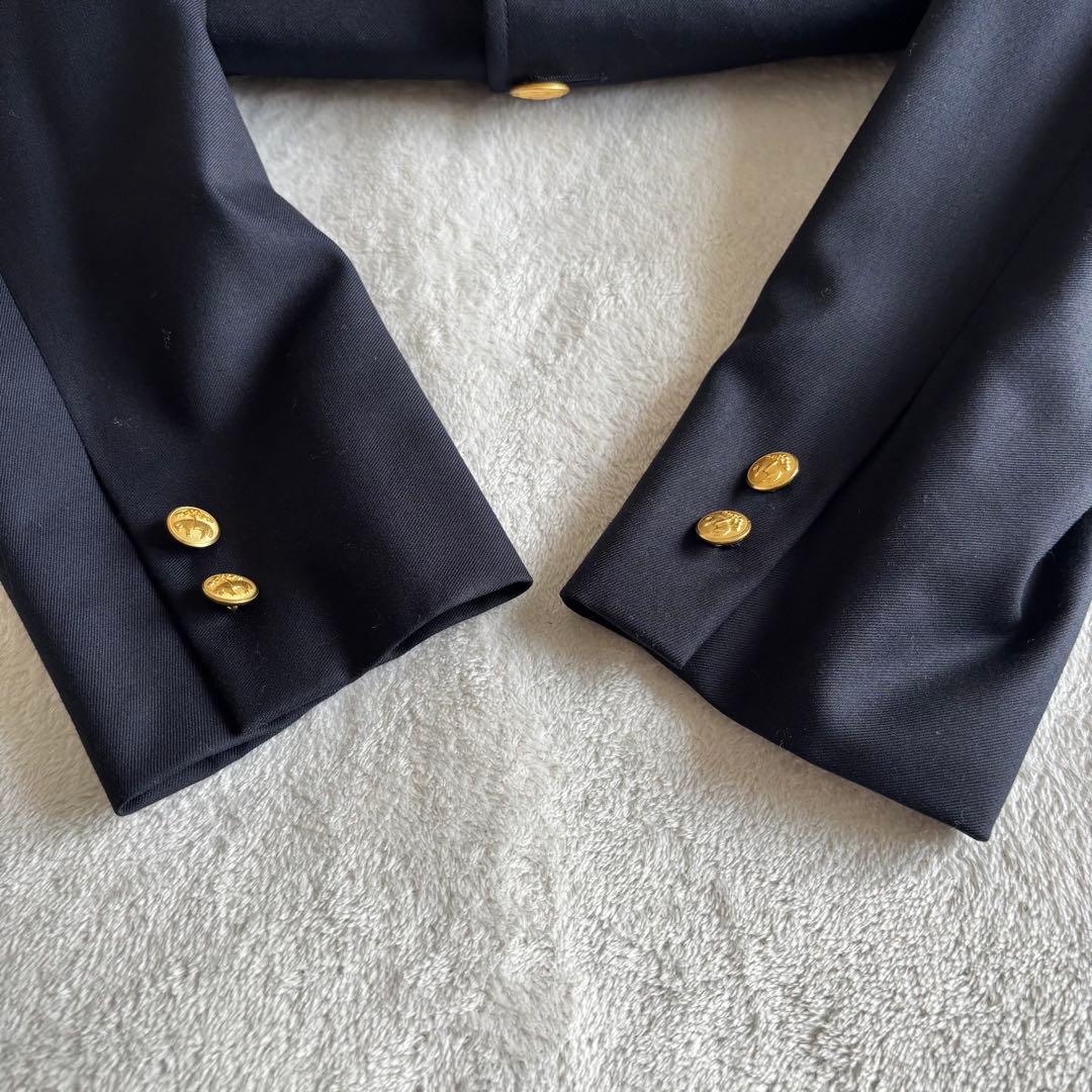 ブルックスブラザーズ SLIM テーラードジャケット 金ボタン ネイビー M