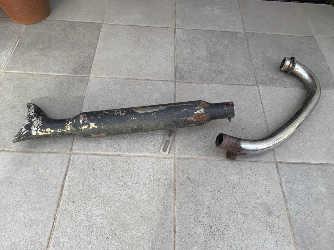 SR400 フィッシュマフラーセット‼️　YAMAHAヤマハ