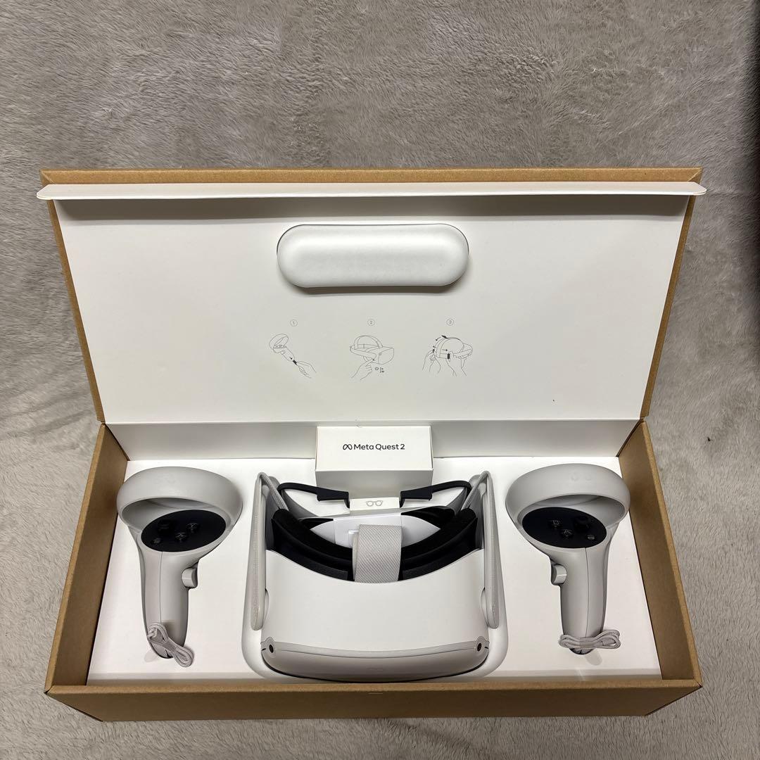  Quest 2 VRヘッドセットとコントローラー