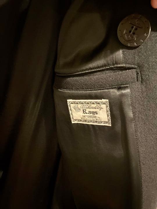 【定価１０万】rags mcgregor 10ボタンPコート 野口強 木村拓哉