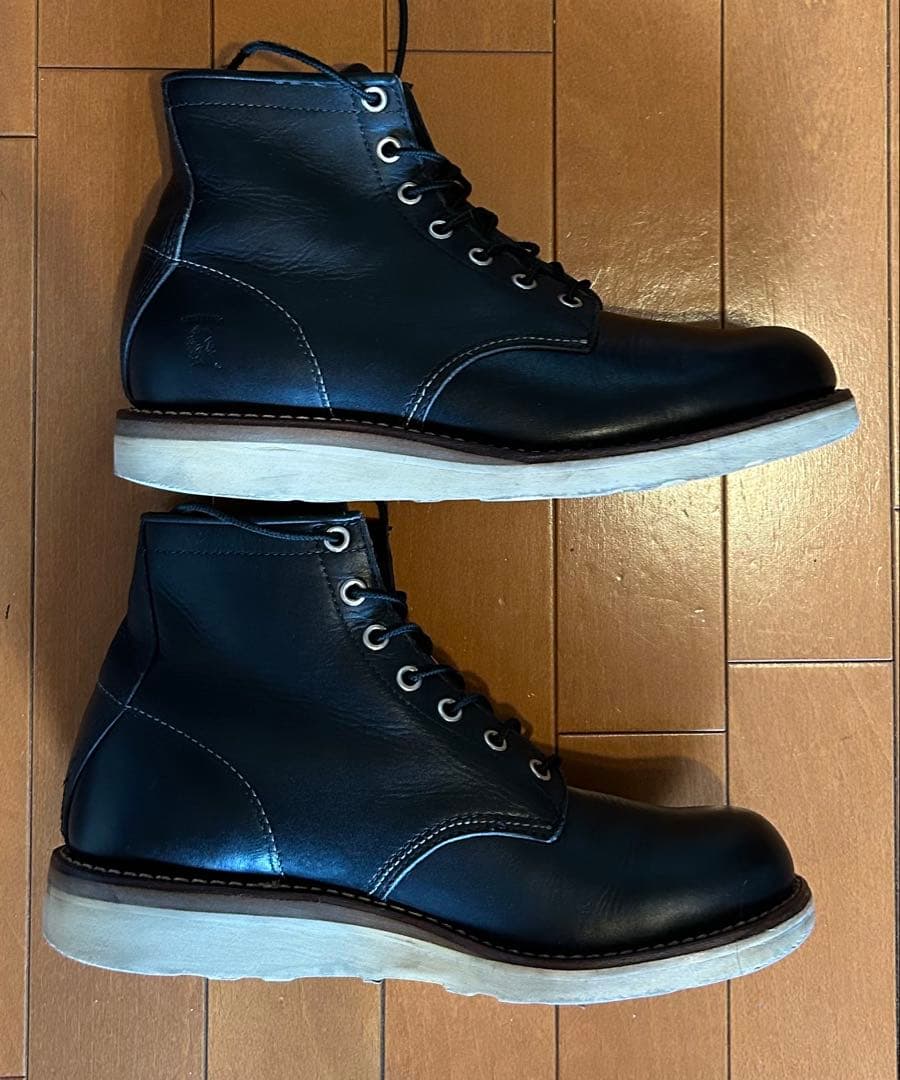 Chippewa チペワ プレーントゥ ワークブーツ Vibram 9E 27㎝