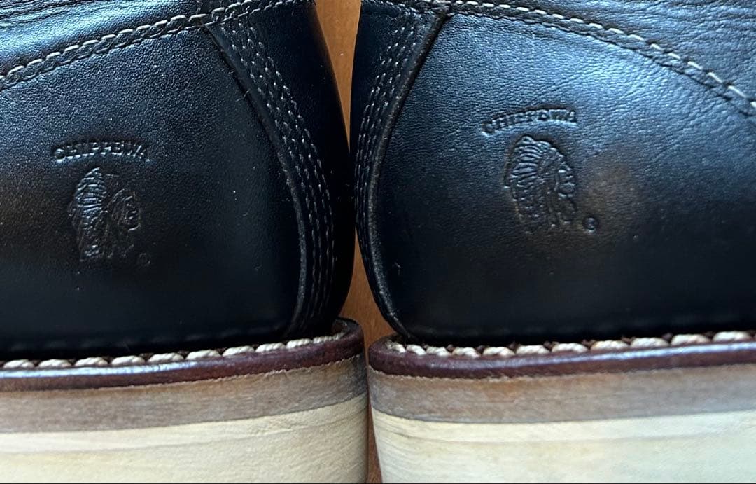 Chippewa チペワ プレーントゥ ワークブーツ Vibram 9E 27㎝