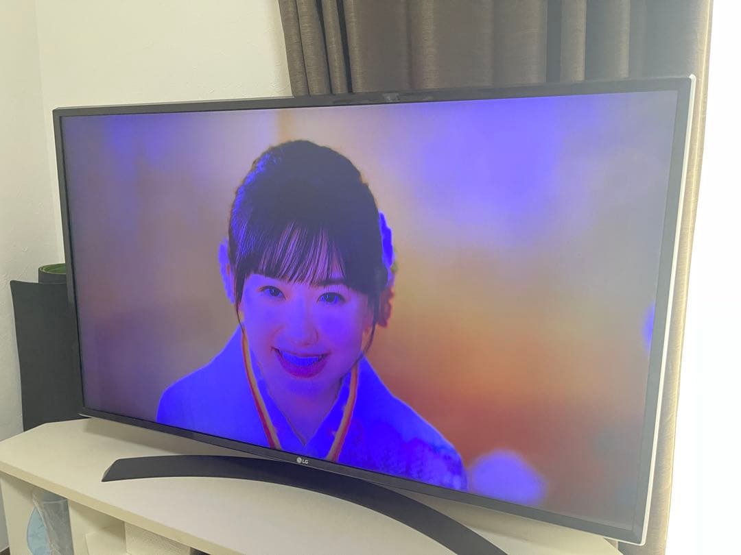 ジャンク LG 43型4K液晶テレビ43UJ630A 送料込み