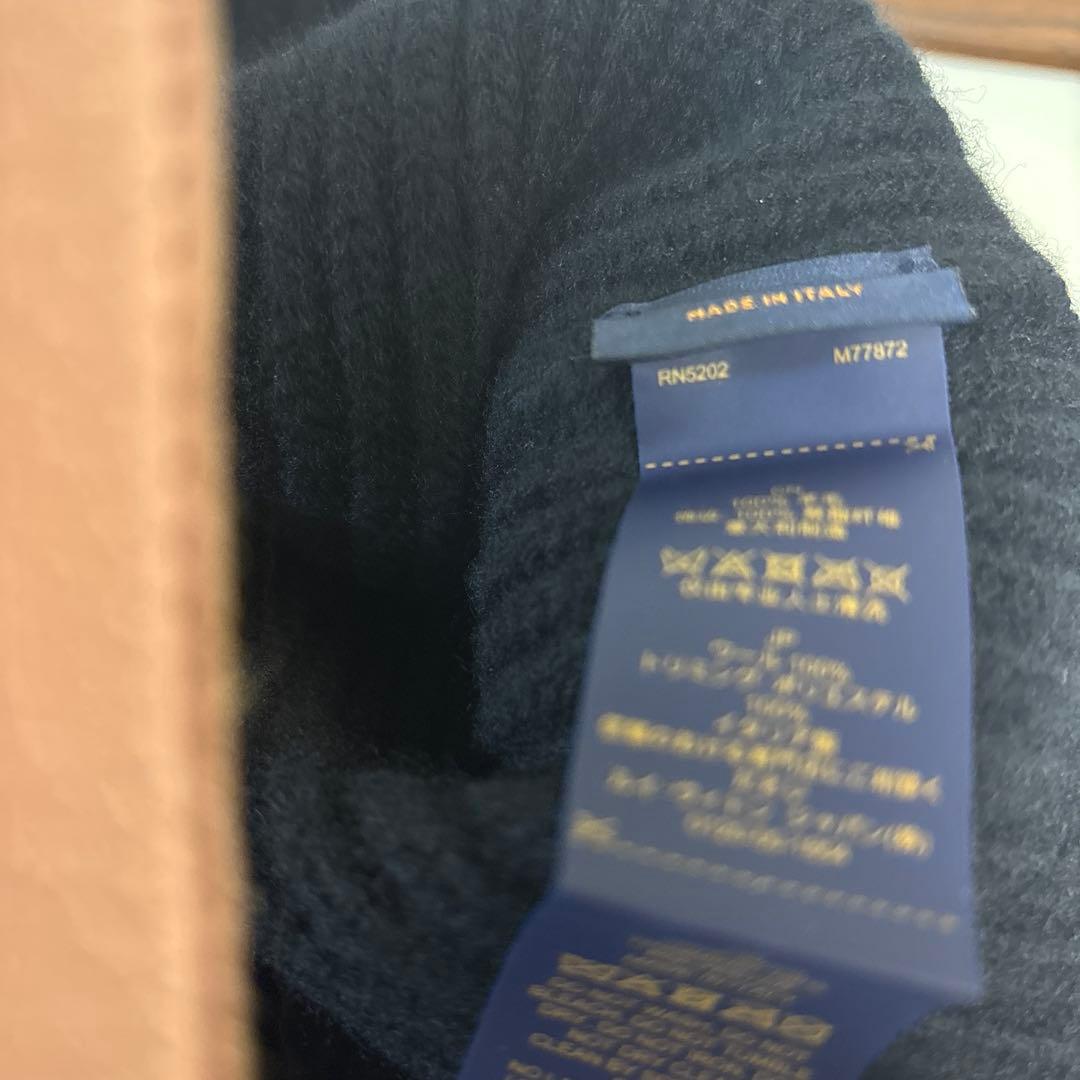 ルイヴィトン　ビーニーLVヘッドラインM77872