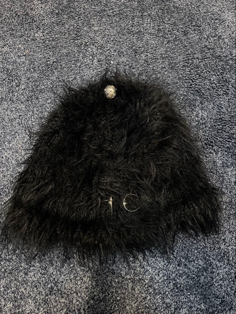 【Thug Club】　サグクラブビーニー　スタッズ　ファー