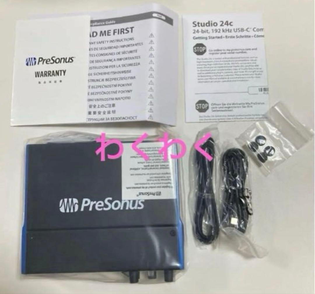 PreSonus Studio 24c オーディオ/MIDIインターフェース