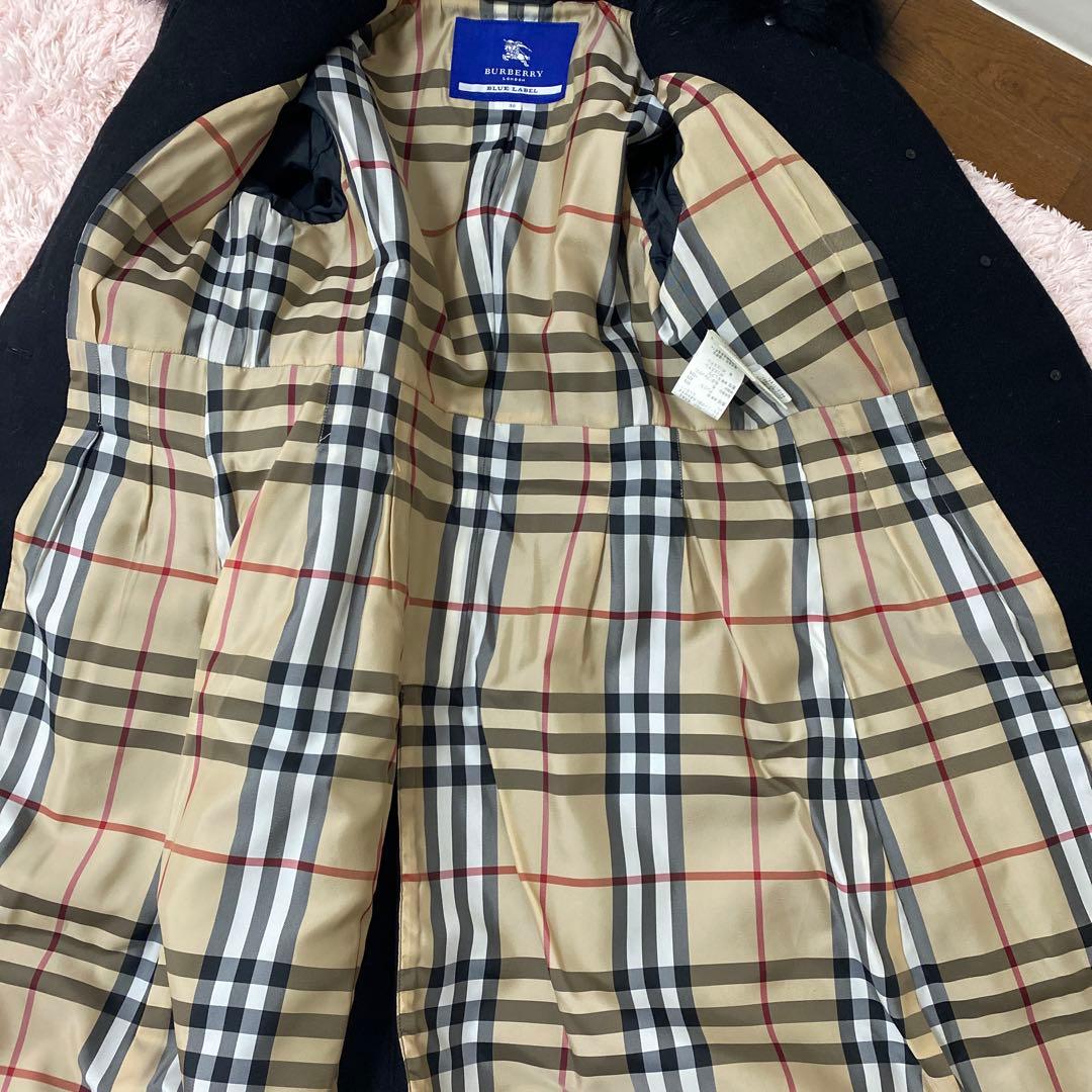 バーバリー レディースコート ブルーレーベル・38(Mサイズ)・着10回未満