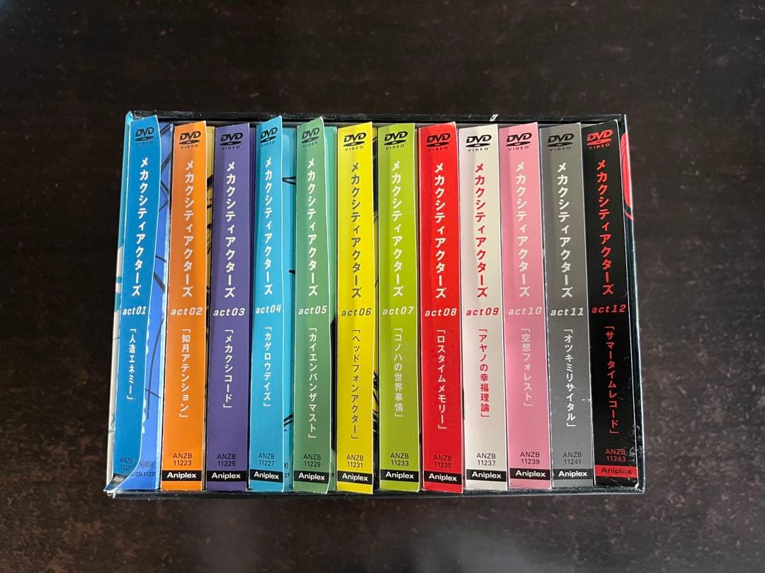 メカクシティアクターズ DVD 全12巻セット