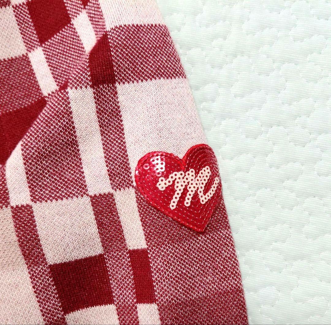 M'S GRACY チェック柄ジップニットジャケット 38