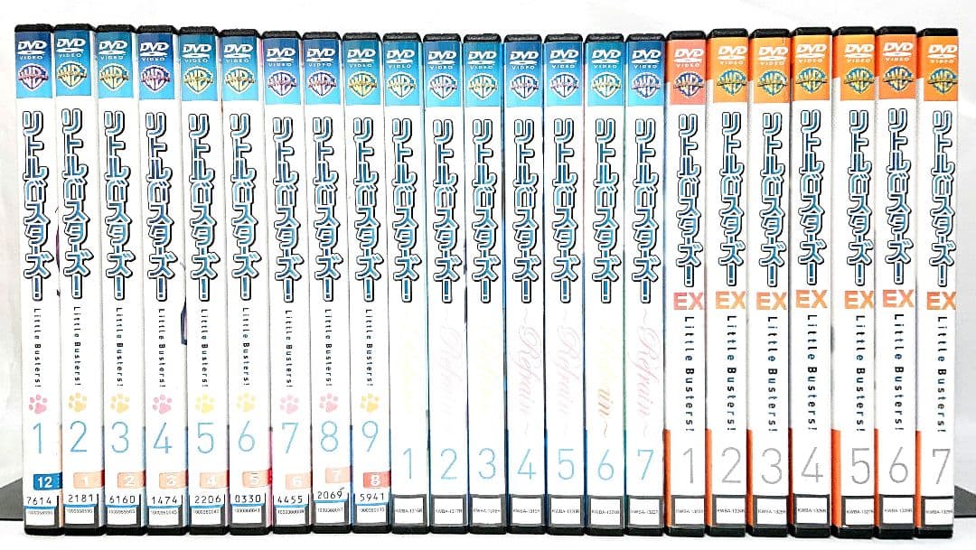 リトルバスターズ!【1期+2期+OVA】 DVD 全23巻セット