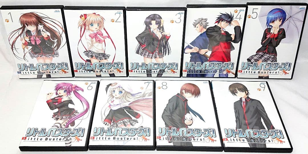 リトルバスターズ!【1期+2期+OVA】 DVD 全23巻セット