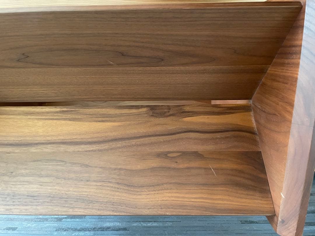 ナガノインテリア　サイドテーブル　ウォールナット