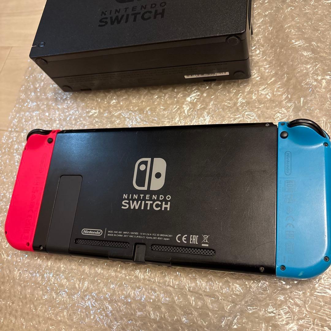 Nintendo Switch 本体 青/赤 SDカード256GB付