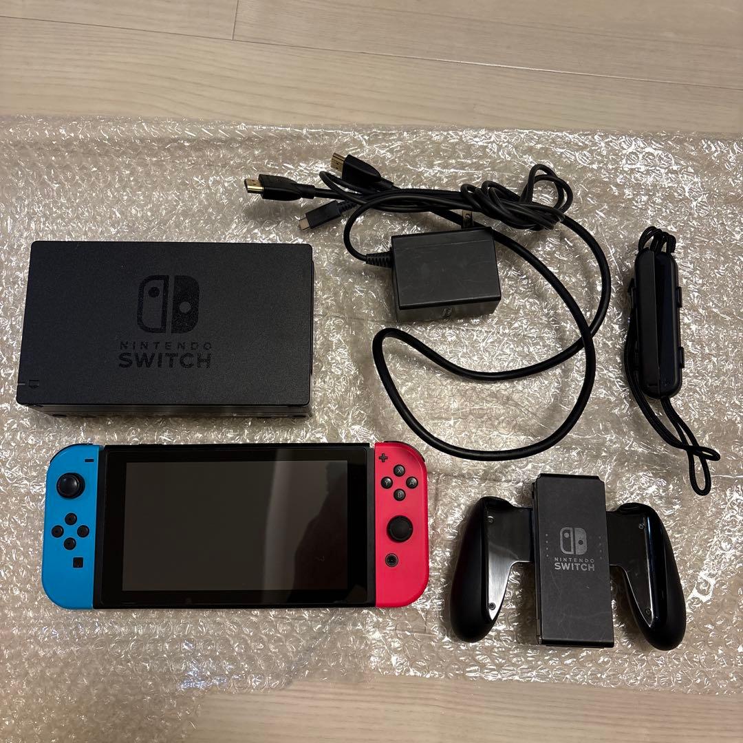 Nintendo Switch 本体 青/赤 SDカード256GB付