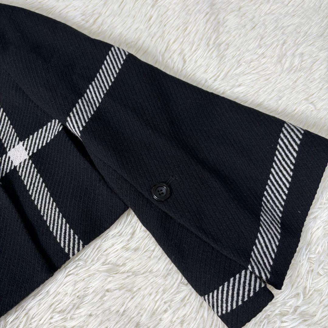 shéller シェリエ 2023 チェックコート ジャケット クロップド丈