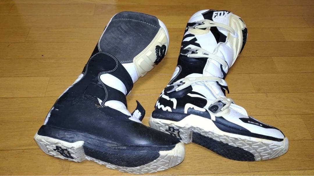 フォクス(FOX) オフロードブーツCOMP5 ホワイト/ブラック USA11