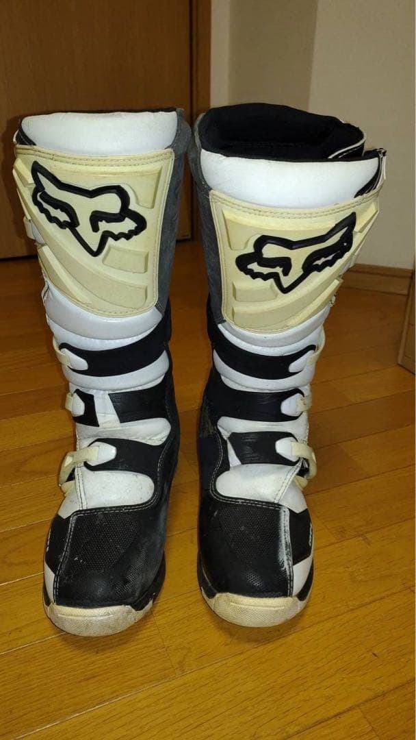 フォクス(FOX) オフロードブーツCOMP5 ホワイト/ブラック USA11