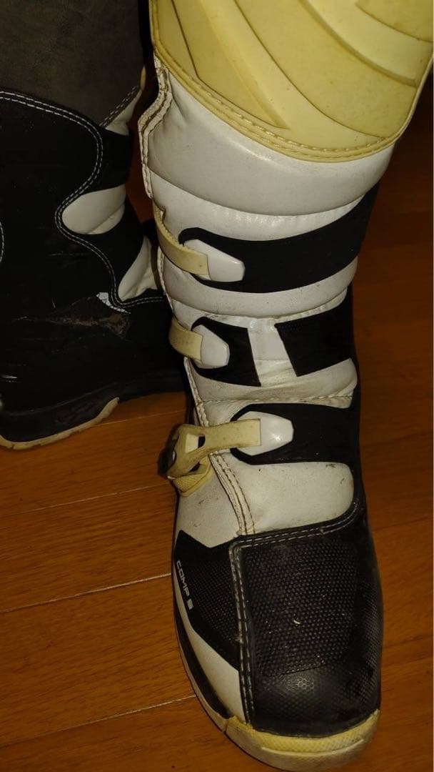 フォクス(FOX) オフロードブーツCOMP5 ホワイト/ブラック USA11