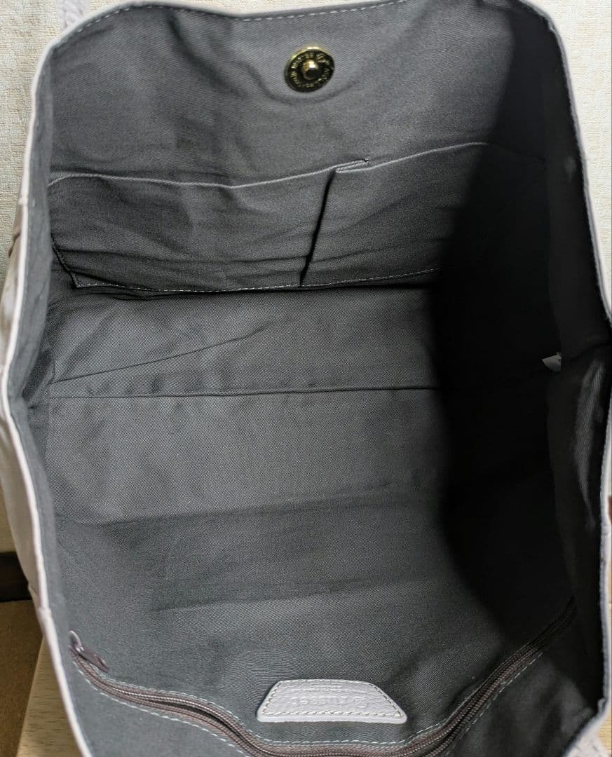 RUSSET スモーキーピンク　トートバッグ　ミディアム　くすみ