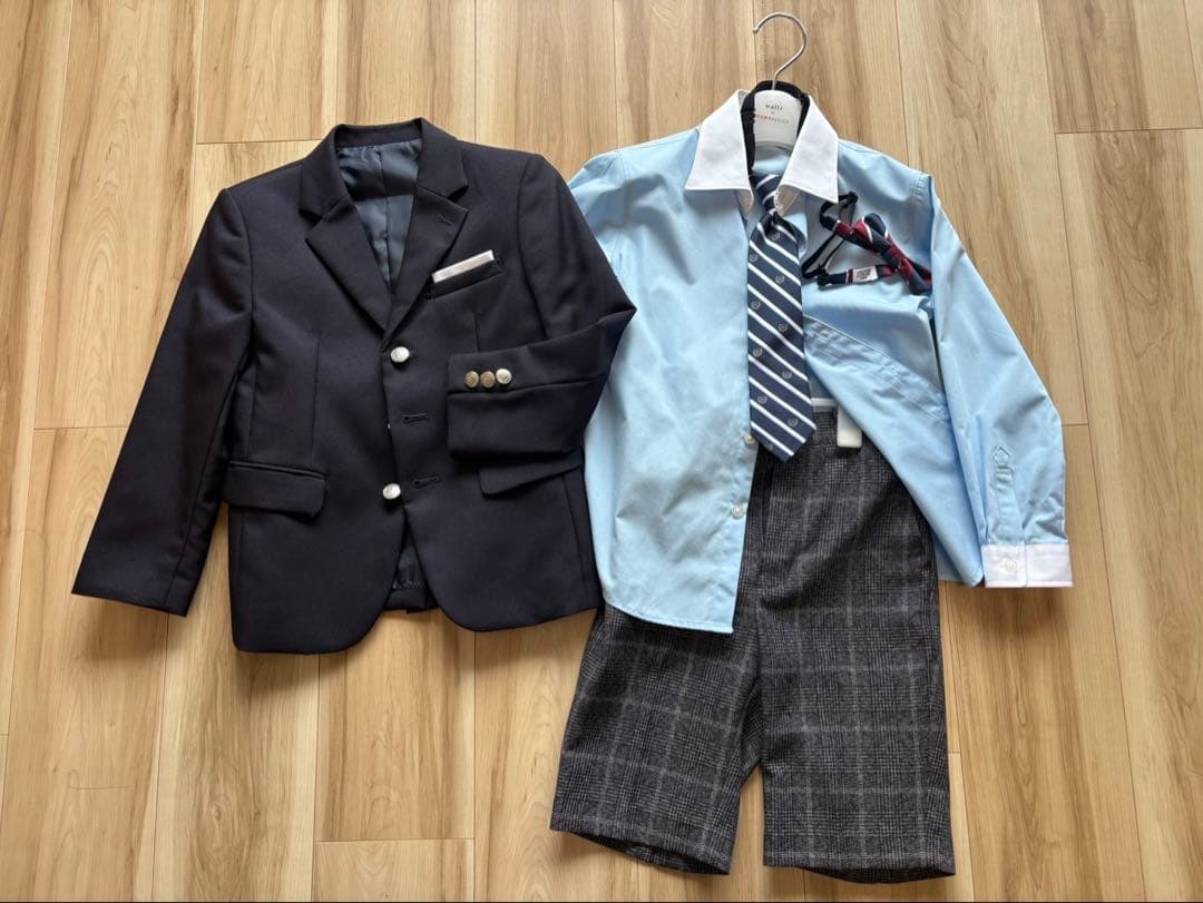 waltz by BEAMS DESIGN スーツセットネクタイ付き　120cm