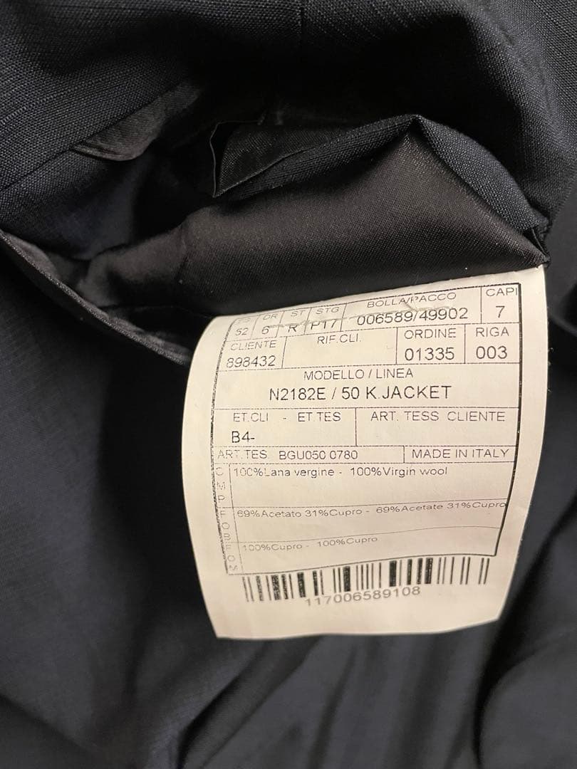 BOGLIOLI ネイビー スーツ