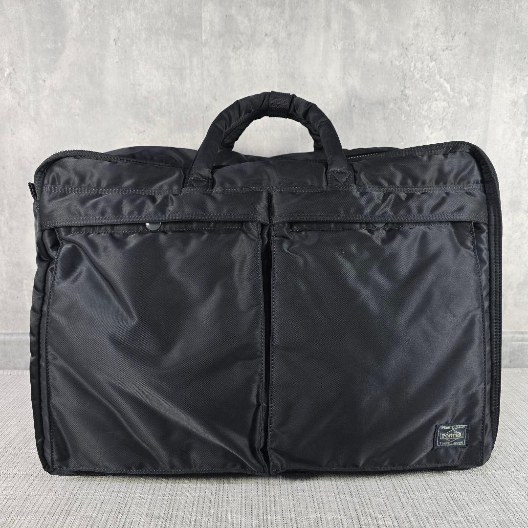 超美品　PORTER　3way　タンカー　リュック　ブリーフケース　二層タイプ