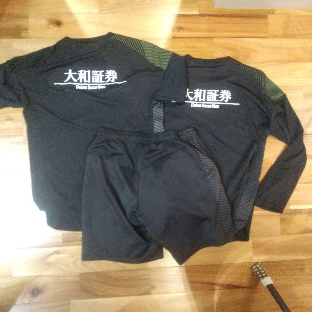 サッカー・フットサル ユニフォーム ブラック ヴィッセル神戸 長袖+半袖+短パン