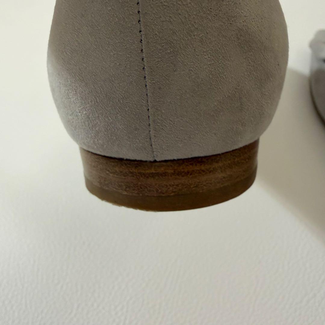 美品　ペリーコ　アネッリ　フィビア　スエード　フラット　パンプス