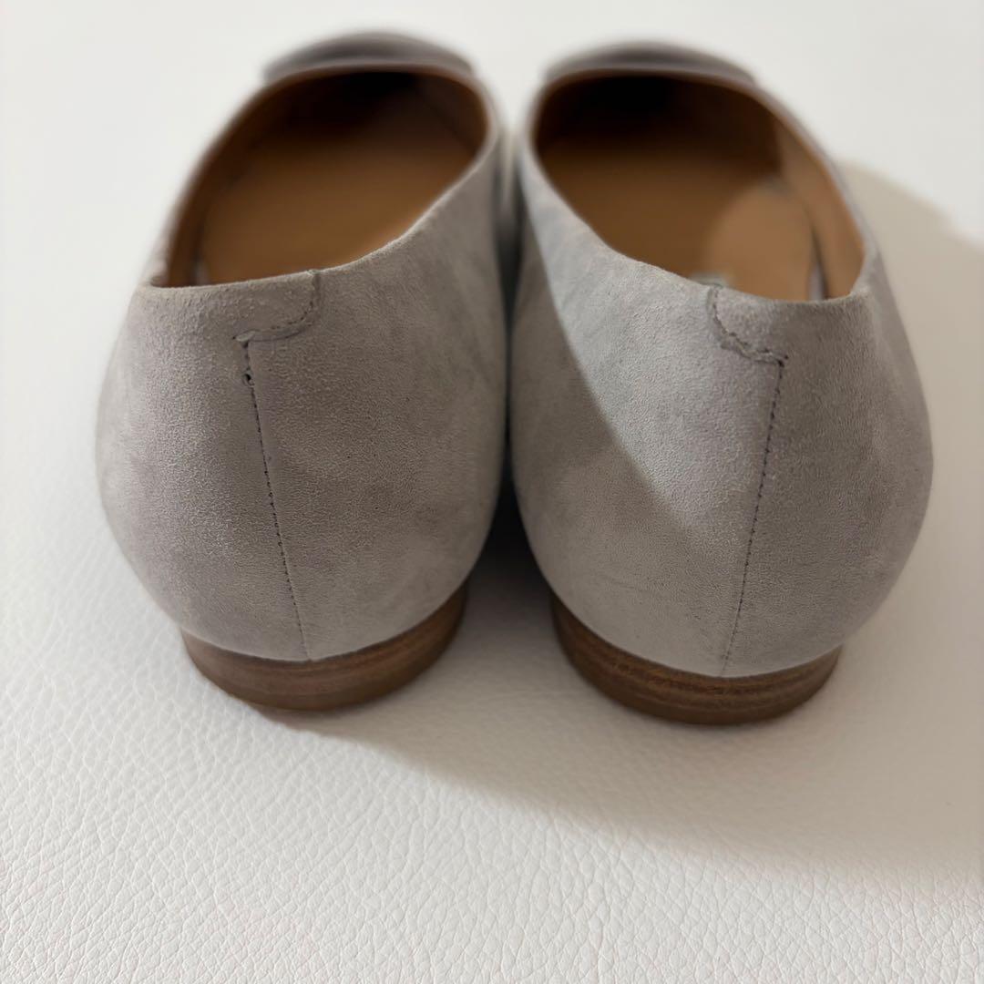 美品　ペリーコ　アネッリ　フィビア　スエード　フラット　パンプス